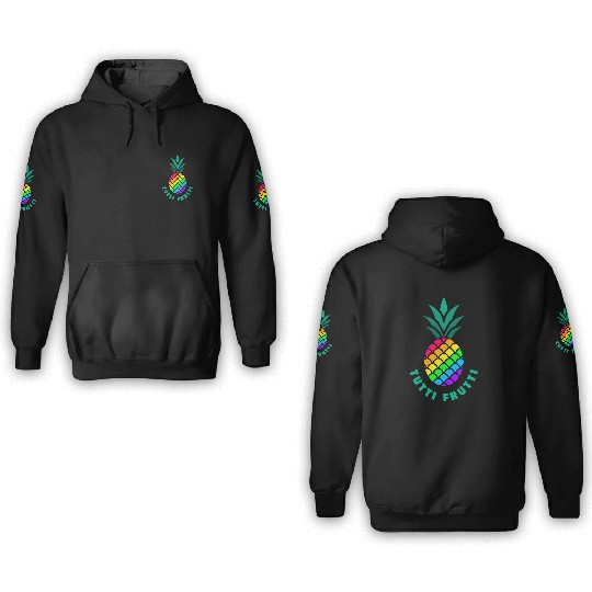 Pineapple / Tutti Frutti / Pride / LGBTQ 3D Hoodies