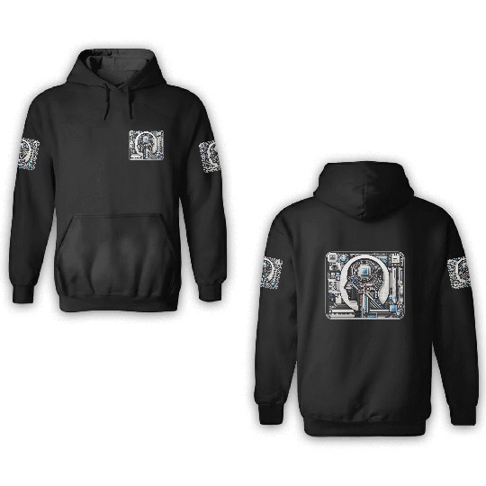 Gamer Identity Art Print 3D Hoodies