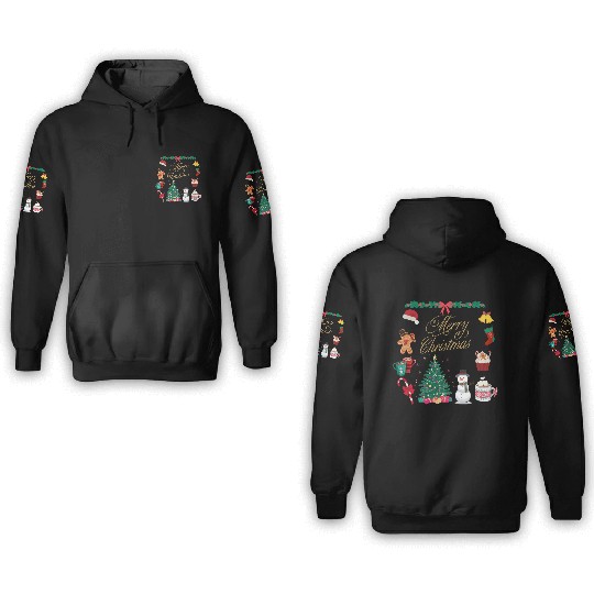 Hello winter 3D Hoodies
