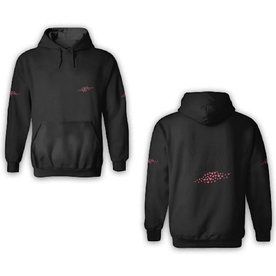 Sprinkle Kindness with Love Hearts 3D Hoodies