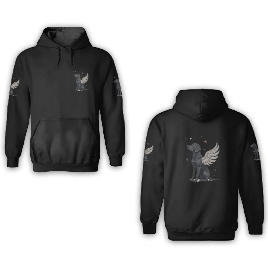 Angel Doggy 3D Hoodies