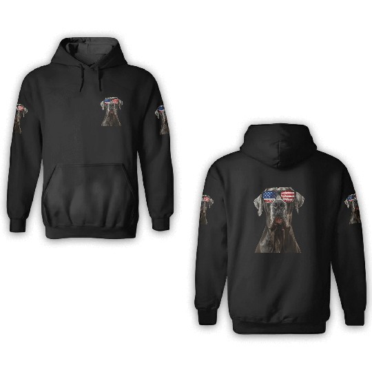 Great Dane 3D Hoodies