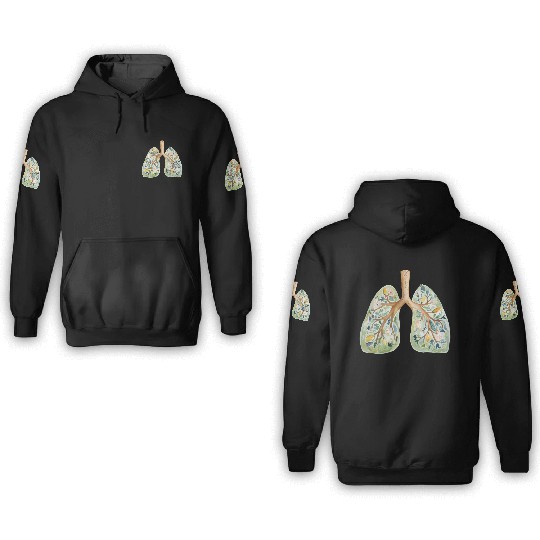 Breath Nature In 3D Hoodies