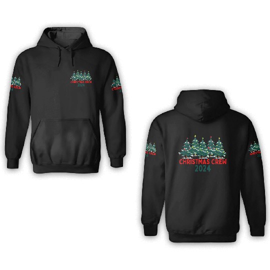 Christmas crew 3D Hoodies