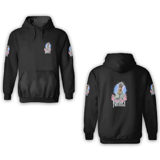Our Lady of the Rosary of Fátima - Portugal 3D Hoodies