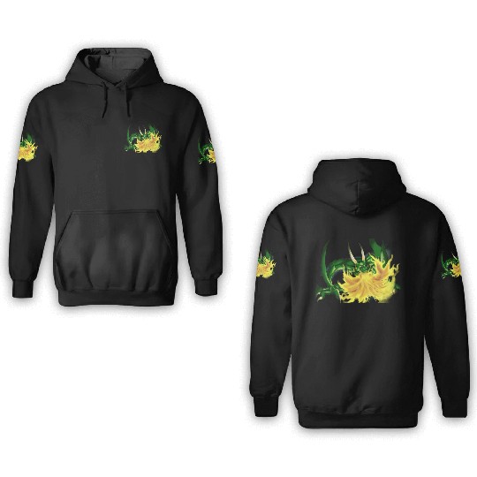 Green Dragon 3D Hoodies