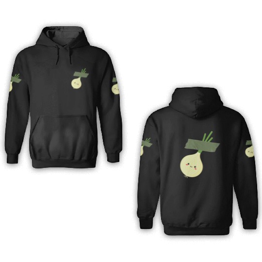 Funny Onion 3D Hoodies
