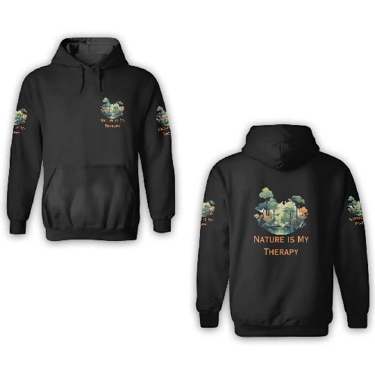 Nature's Playground 3D Hoodies