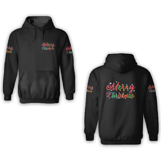 Holly Jolly Holidays : Merry Christmas 3D Hoodies