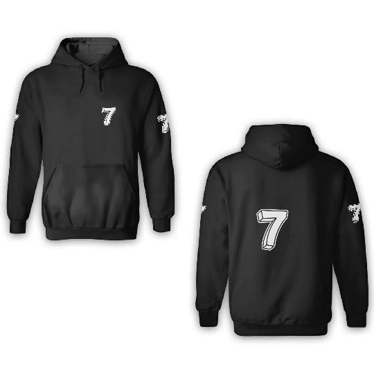 Coloring 3D Hoodies: Number 7 – Creative Birthday Fun