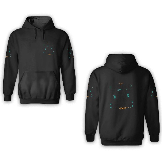 Explore Together adevnture travel quote text art 3D Hoodies
