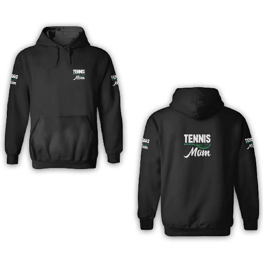 Proud Tennis Mom Vibes for Every Match 3D Hoodies