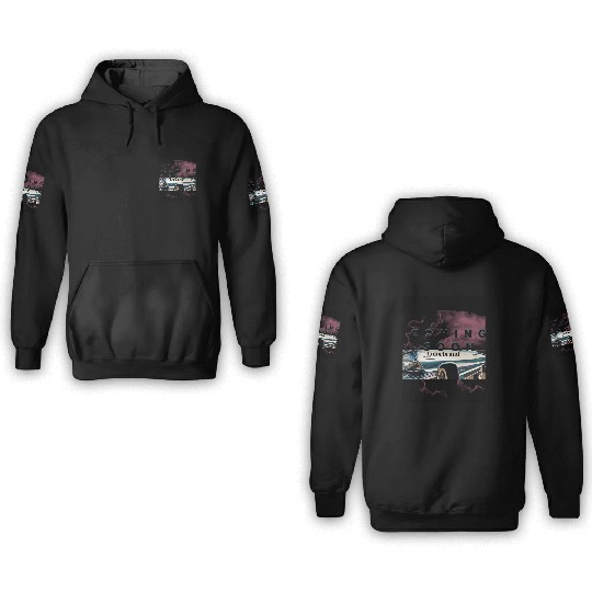 Colorbrand Lowrider advert design 3D Hoodies