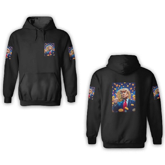 "Trump Digital" 3D Hoodies