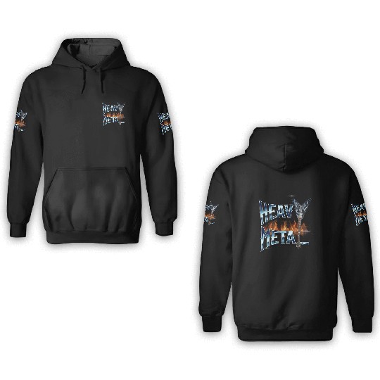 Heavy Metal 3D Hoodies