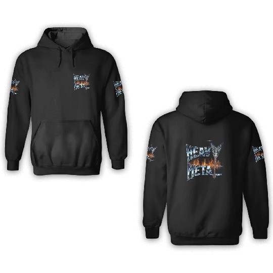 Heavy Metal 3D Hoodies