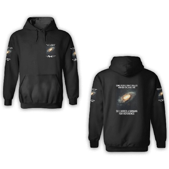 Galaxy Meme Science Astrophysics Astrology 3D Hoodies