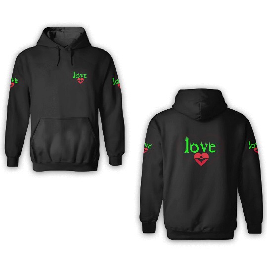 Valentine 3D Hoodies