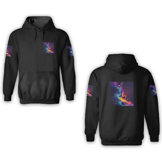 Guitar 3D Hoodies