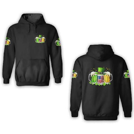 Irish Beer Ireland St Patricks Day Drinking Party 3D Hoodies