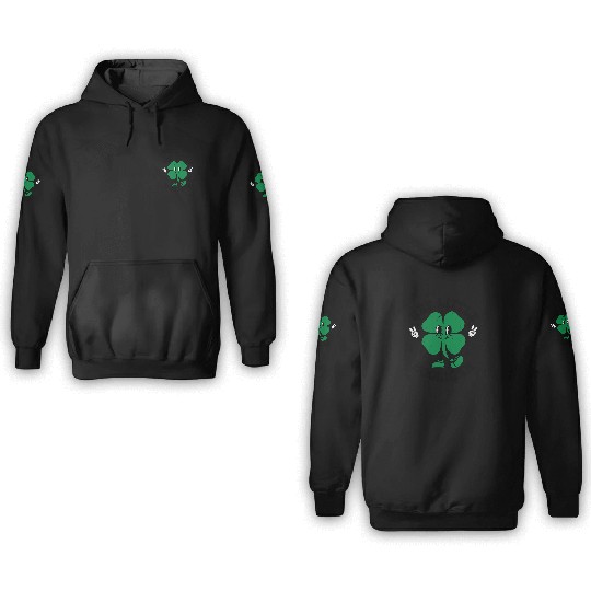 Wee Little Hooligan Cute St. Patrick's Day Irish S 3D Hoodies