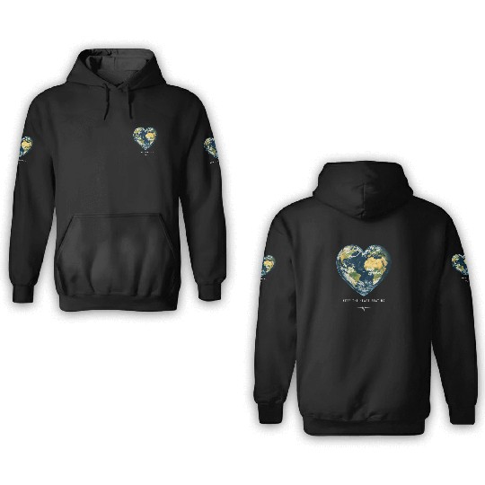Keep the Heart Beating Environment Earth Earth Day 3D Hoodies