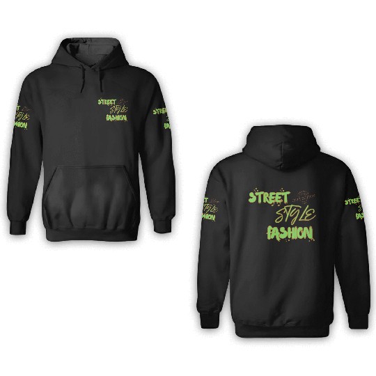 Street Style Design by Tavia Linen 3D Hoodies