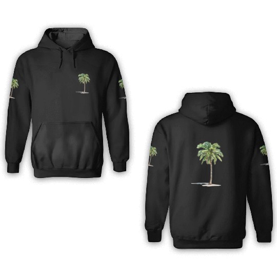 palm Tree 3D Hoodies