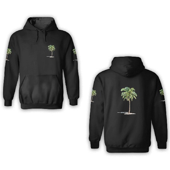 palm Tree 3D Hoodies