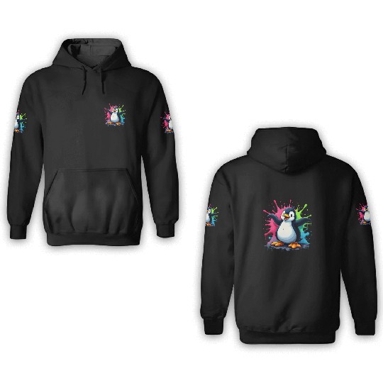 Penguin 3D Hoodies