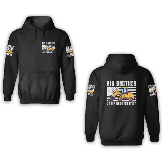 Big Brother Under Construction 3D Hoodies