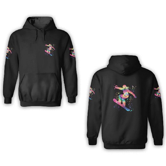 Snowboarder Snowboard Snowboarding 3D Hoodies