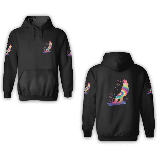 Snowboarder Snowboard Snowboarding 3D Hoodies