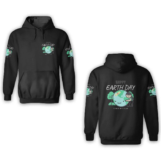 Funny Earth Day 3D Hoodies – Go Destroy Mars Quote