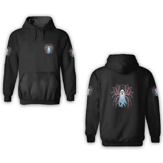 Ghost Spider Scream 3D Hoodies