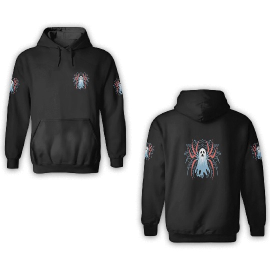 Ghost Spider Scream 3D Hoodies