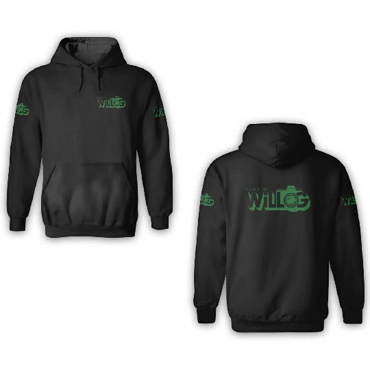 Dark Green 3D Hoodies
