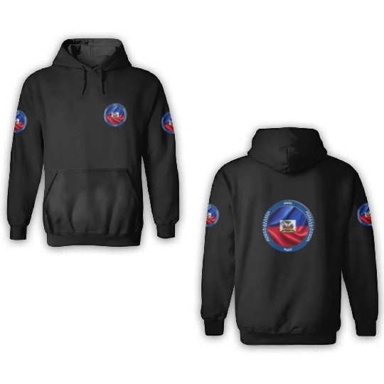Haiti 3D Hoodies
