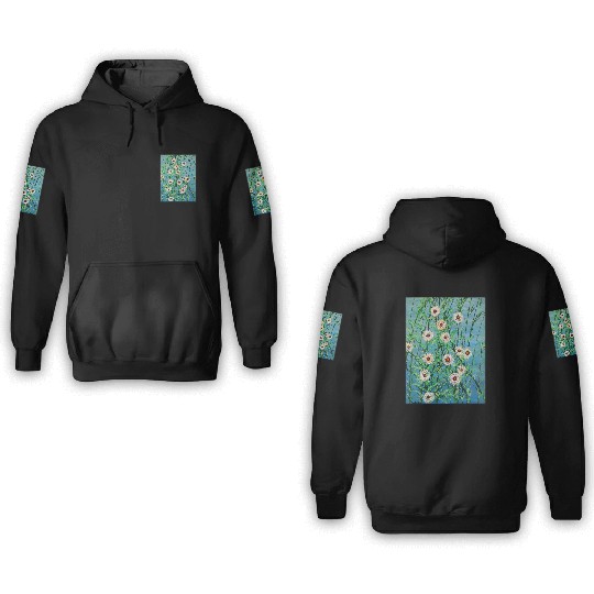 Wild flowers two 3D Hoodies
