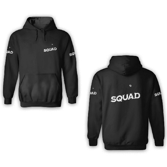 Bride squad. 3D Hoodies
