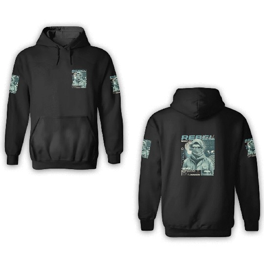 Rebel Youth 3D Hoodies