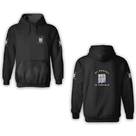 Computer Data Floppy Disk 3D Hoodies