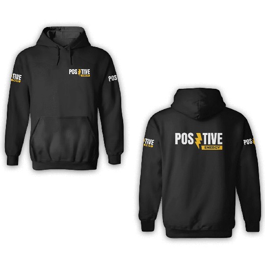 3D Hoodies with Positive Charge