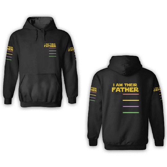 I Am Their Father 3D Hoodies