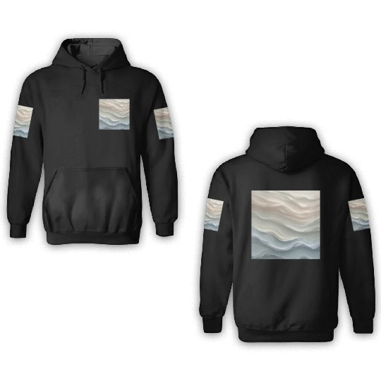 Take a Deep Breath – Calm Abstract 3D Hoodies