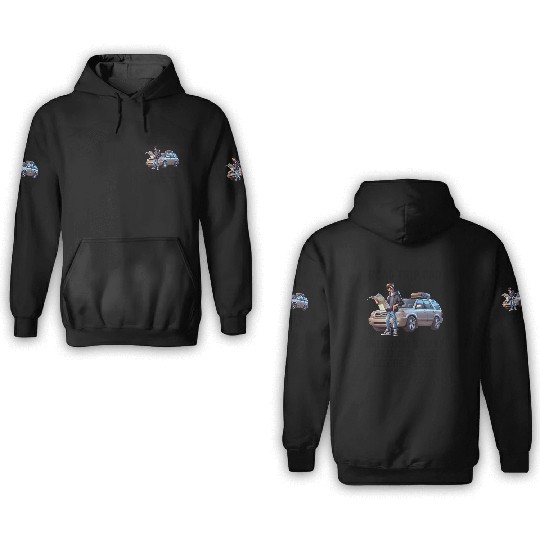Road Trip Dad Design 3D Hoodies