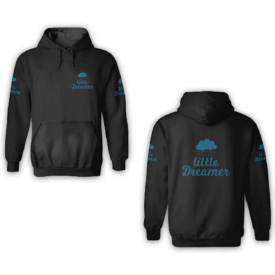 Little Dreamer Cloud Stars 3D Hoodies
