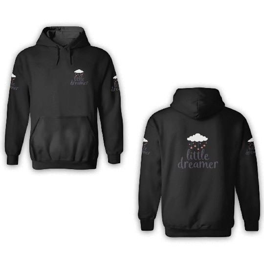 Little Dreamer Cloud Stars 3D Hoodies