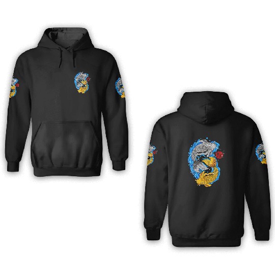 fish 3D Hoodies