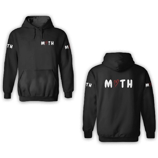 Math Love – MATH Cute Minimal Design 3D Hoodies